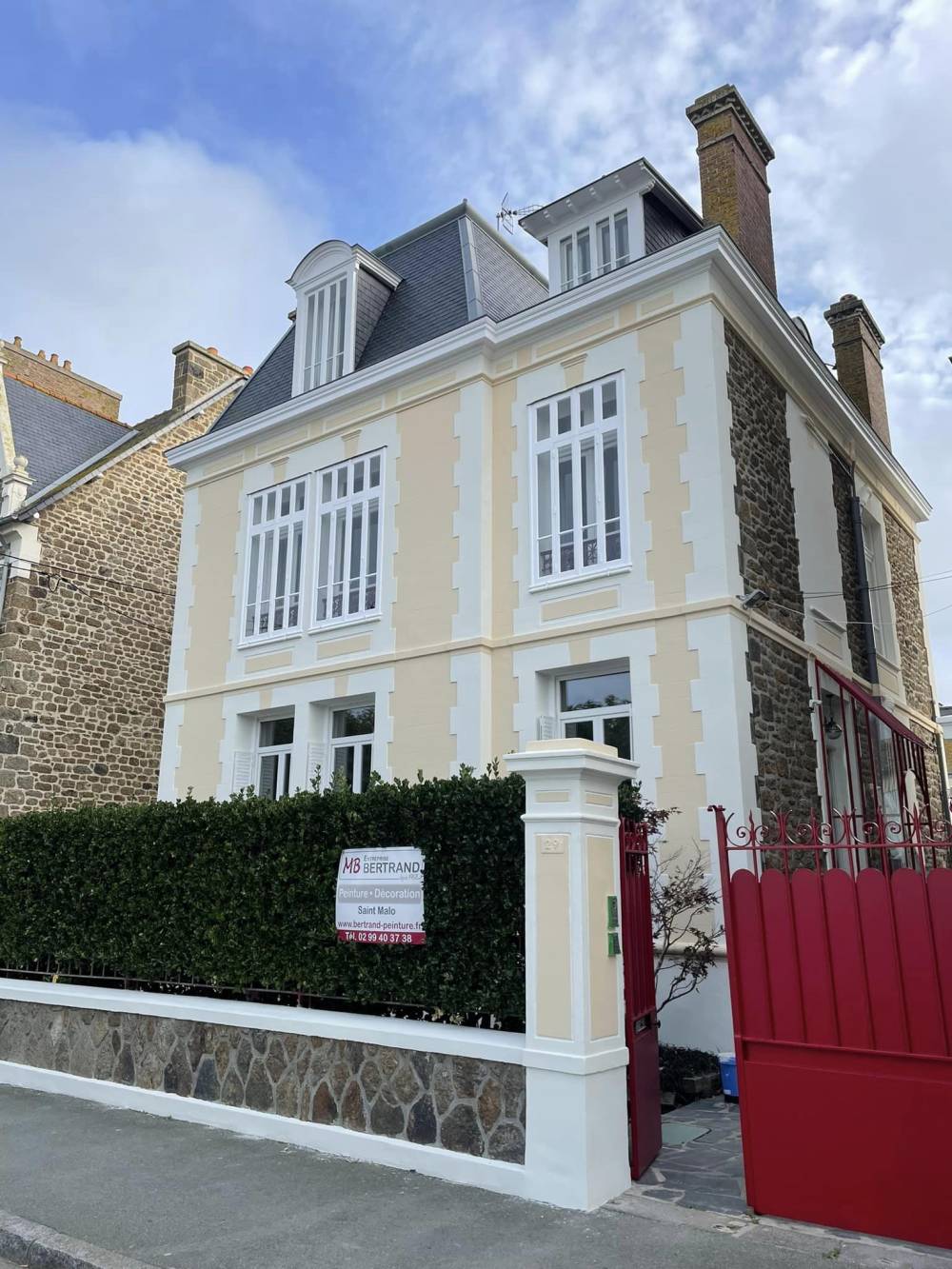 peinture exterieur maison